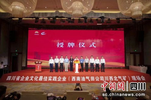 川西北氣礦榮膺四川省企業(yè)文化最佳實踐企業(yè)，文化藝術(shù)交流再添碩果